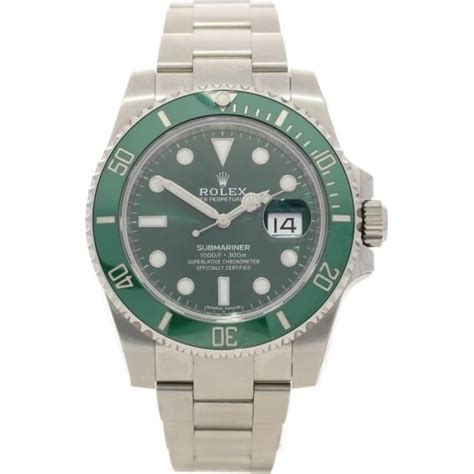 rolex submariner 11610lv green bezel